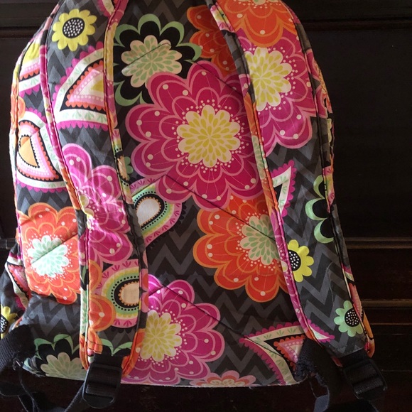 Vera Bradley floral book bag